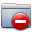 Graphite Stripped Folder Private Icon 32x32 png